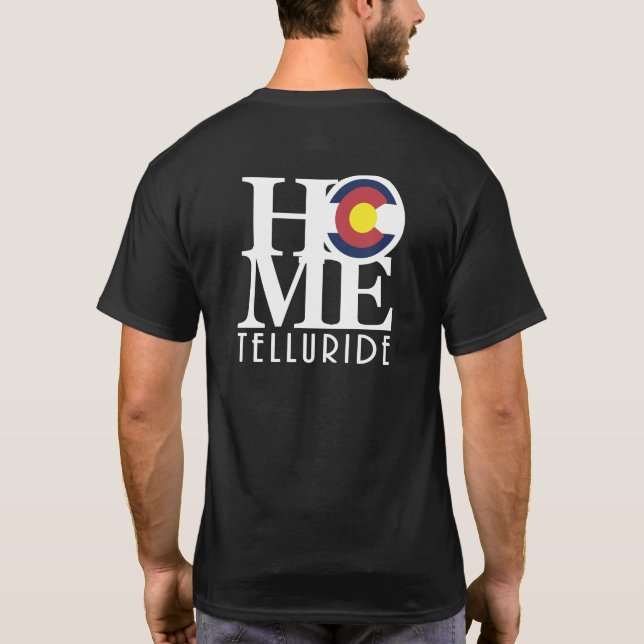 HEM Telluride - utskrift i baksidan T Shirt (Baksida)