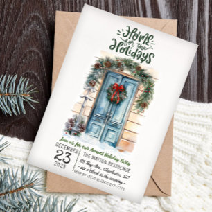 Hem till högtiden festinbjudan inbjudningar