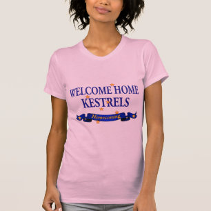Hem- tornfalkar för välkomnande t-shirt