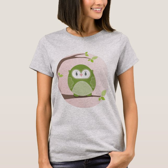 HEM: Uggla i träd 2 Tee Shirt (Framsida)