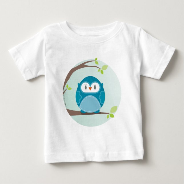 HEM: Uggla i träd 5 T Shirt (Framsida)