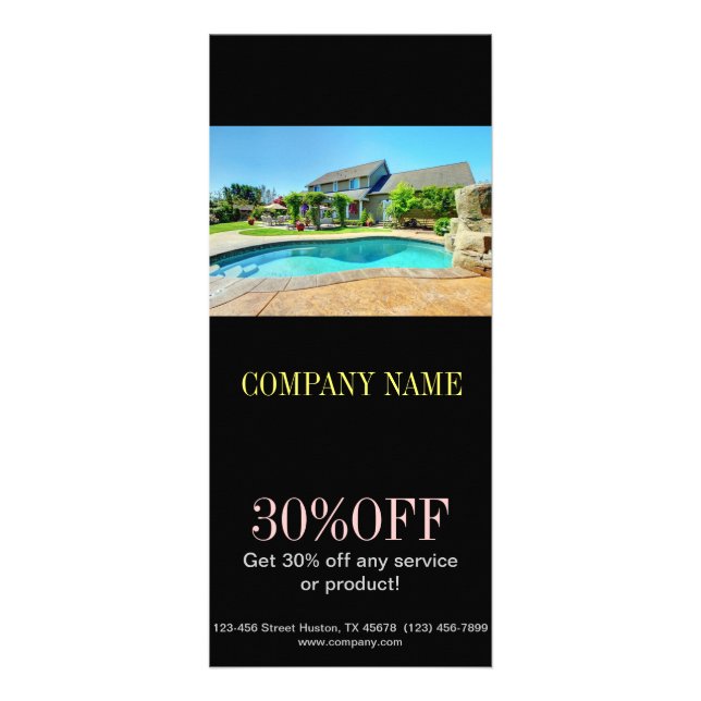 hem- underhåll för reklamkort (Framsidan)