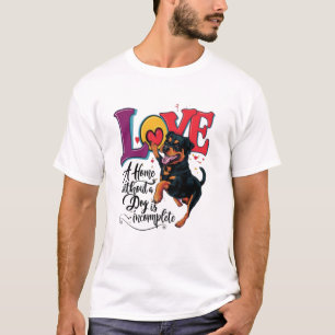 Hem utan Hund ofullständigt T Shirt