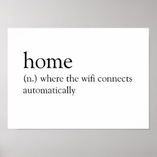 Hem: Var wifien förbinder automatiskt Poster