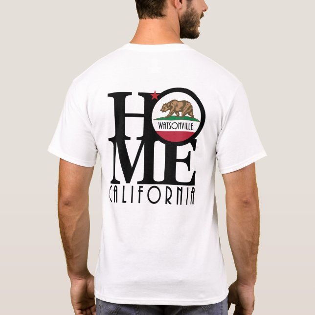 HEM Watsonville CA (back print) T Shirt (Baksida)