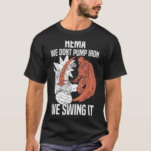 HEMA Fanatics Renaissance of Long Sword Fencen HE T Shirt