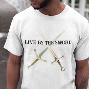 HEMA Historiskt European Martial Arts Live Sword T Shirt