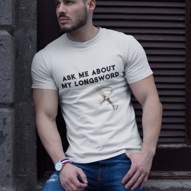 HEMA Historiskt europeiskt martialkonst Longsvärd T Shirt (Skapare uppladdad)