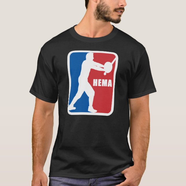 HEMA-svärd & skjorta för sköld i33 Tee Shirt (Framsida)
