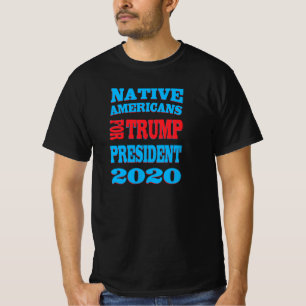 Hemamerikaner för trumppresident 2020 t-shirt