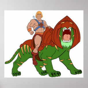 Heman och Tiger Tribute Poster