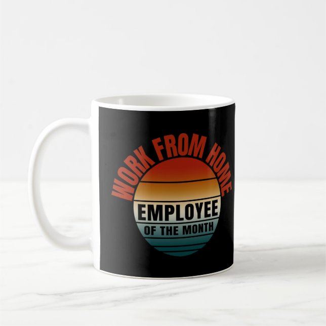 hemanställd av månaden kaffemugg (Vänster)