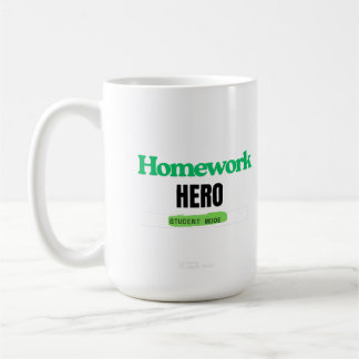 Hemarbete Hero: Student Mode Tee Kaffemugg