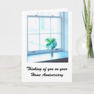 Hemårsdagen - Riktiga Gods Agent Hälsning Kort