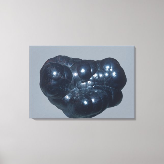 Hematite är en järn canvastryck (Framsida)