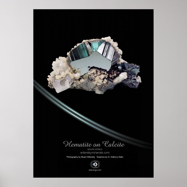 HEMATITE CALCITE POSTER (Framsidan)