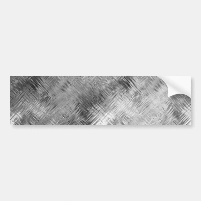 Hematite Grått Scribged Struktur Bildekal (Framsidan)