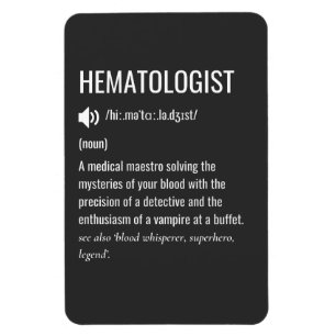 Hematolog - definition magnet