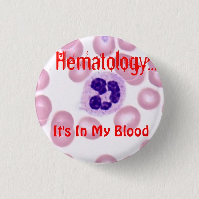 Hematology klämmer fast knapp (Framsida)