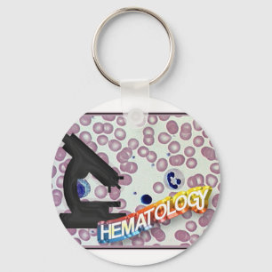 HEMATOLOGY - medicinsk teknologi - laboratorium Nyckelring