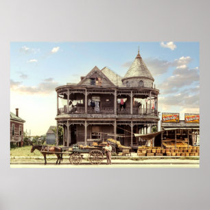 Hembaserat fruktställ - Houston Texas 1943 Poster