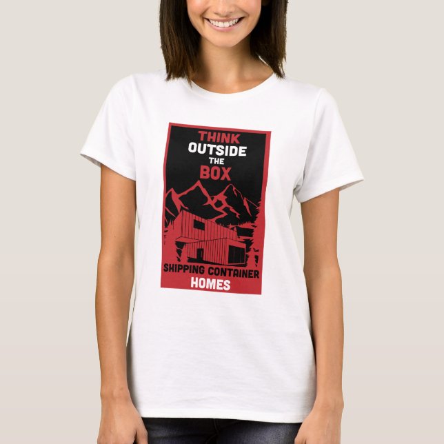 Hemboende för fraktbehållare t shirt (Framsida)