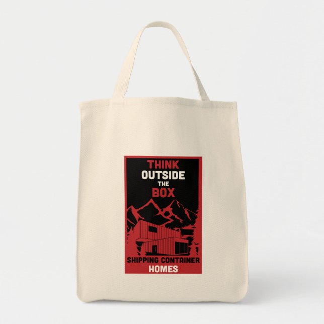 Hemboende för fraktbehållare tygkasse (Framsidan)