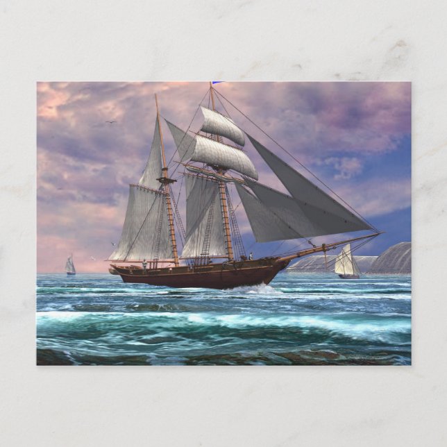 hembunden vykort (Framsida)