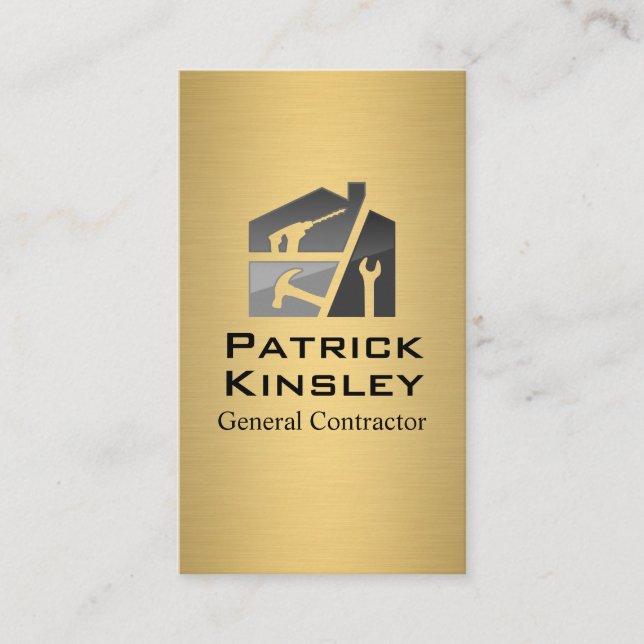 Hembygge | Uppdragskontrakt Visitkort (Framsida)