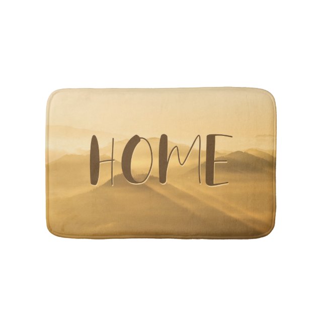 Hemcitat för morgondimma guld lagrar badrumsmatta (Framsidan)