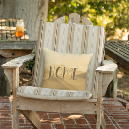 Hemcitat för morgondimma guld lagrar kudde