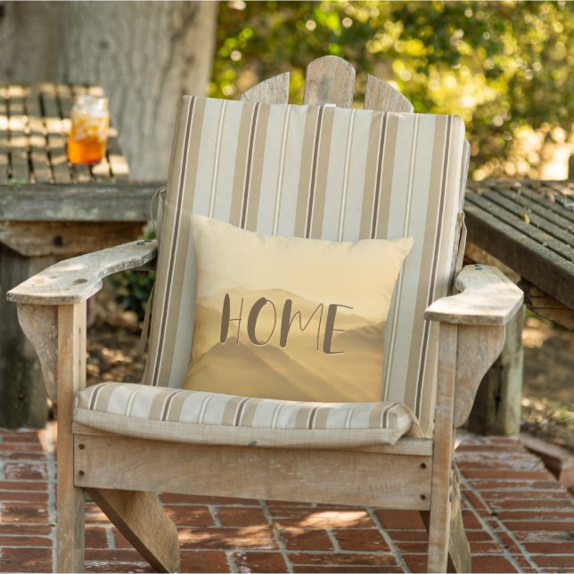 Hemcitat för morgondimma guld lagrar kudde (Stol)