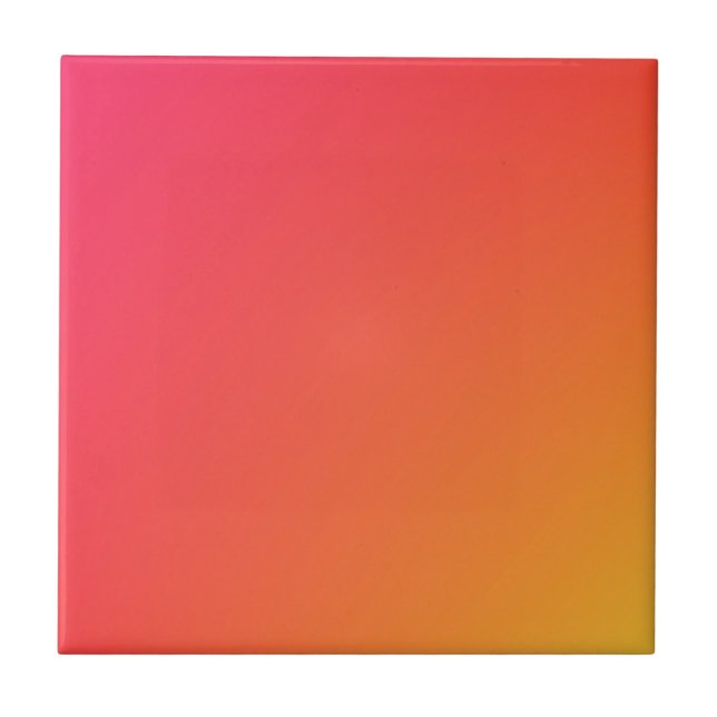 Hemdekoraccessörer Sunrise Coral Kakelplatta (Framsidan)