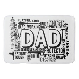 Hemdörrmatshuset i pappa, porluckan i hälsning badrumsmatta