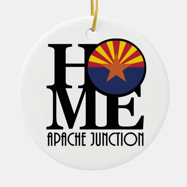 HEME Apache Junction Julgransprydnad Keramik (Framsidan)
