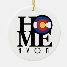 HEME Avon CO Julgransprydnad Keramik