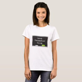Hemeschool Co-Op-kalkylpanel Tee Shirt
