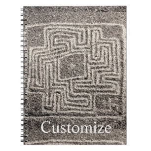 Hemet Maze Stone Thunder_Cove Anteckningsbok