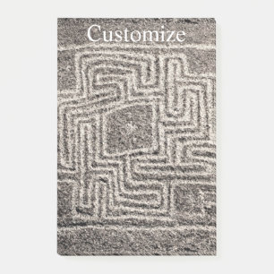 Hemet Maze Stone Thunder_Cove Post-it Block