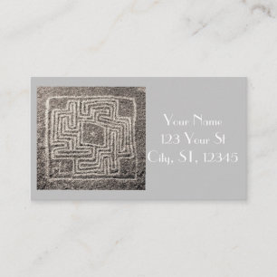 Hemet Maze Stone Thunder_Cove Visitkort