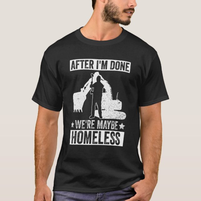 Hemförbättring och husdemolering 4 t shirt (Framsida)