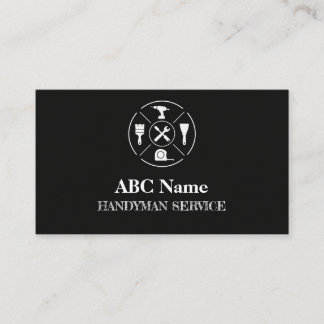 Hemförbättring och reparation handyman tjänster visitkort
