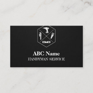 Hemförbättring och reparation handyman tjänster visitkort