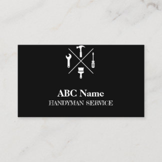 Hemförbättring och reparation handyman tjänster visitkort