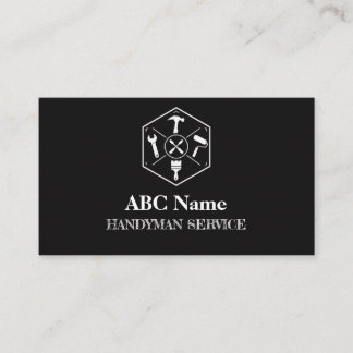 Hemförbättring och reparation handyman tjänster visitkort