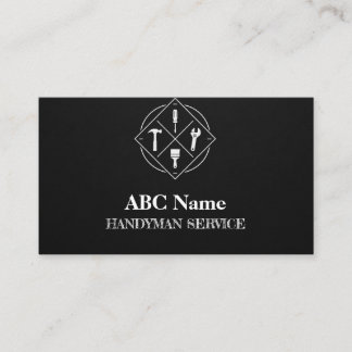 Hemförbättring och reparation handyman tjänster visitkort