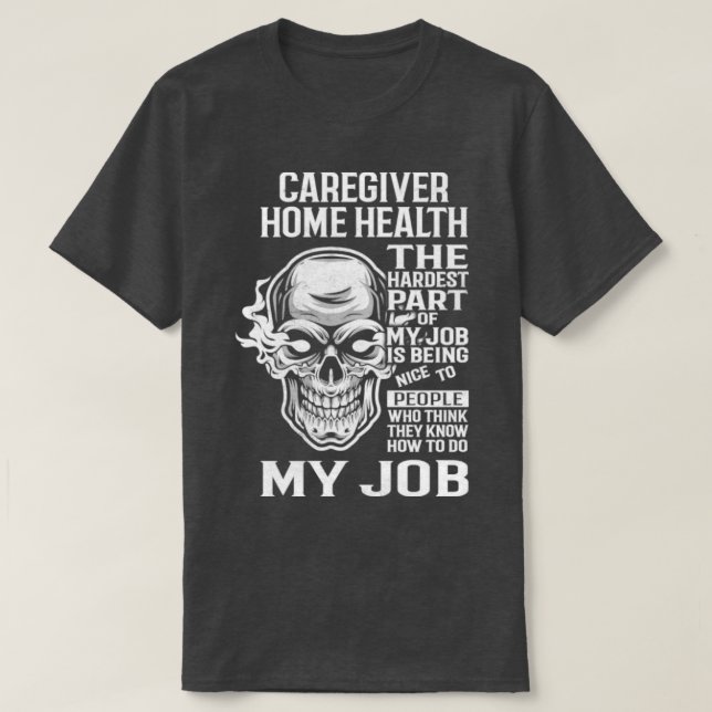 Hemhälsa för karriär t shirt (Design framsida)