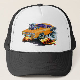 Hemi Cuda orangebil 1971 Keps
