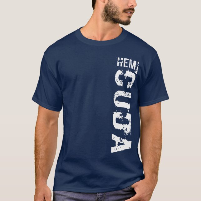 Hemi Cuda Vert logotypskjorta Tee Shirt (Framsida)