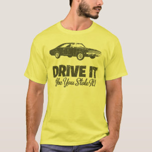 Hemi för 1969 fint uppladdare t-shirt